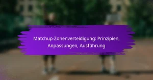 Matchup-Zonenverteidigung: Prinzipien, Anpassungen, Ausführung